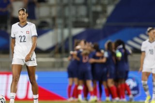 Soirée compliquée pour Sydney Schertenleib (à gauche) et la Suisse à Nancy.